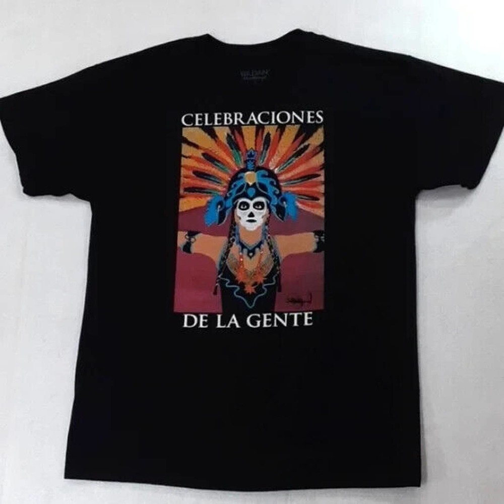 Gildan dry blend size large black t-shirt *